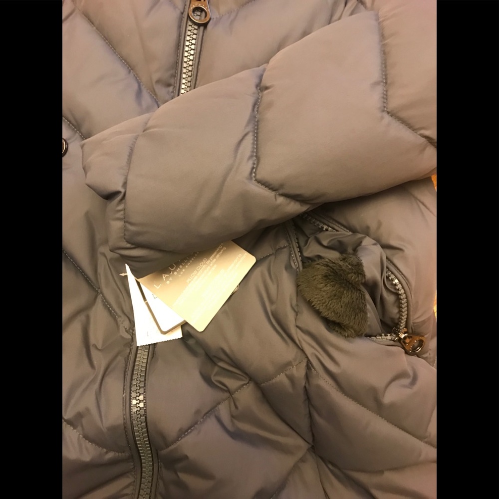 Laundry Shelli Segal Fur-Trim Down Hood Puffer,NWT - Picture 5 of 8